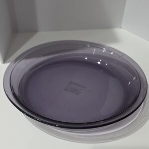 Pyrex Translucent Lavender Glass Pie Plate